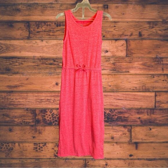 5 for $25🔥Old Navy Neon Pink Sleeveless Midi Dress Girls Size XS (5) - Picture 1 of 6